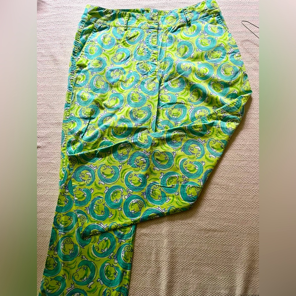 Vintage Lilly Pulitzer chopped pants ladies size 12 excellent condition